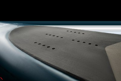 Flow Carbon — deck pad and footstrap inserts