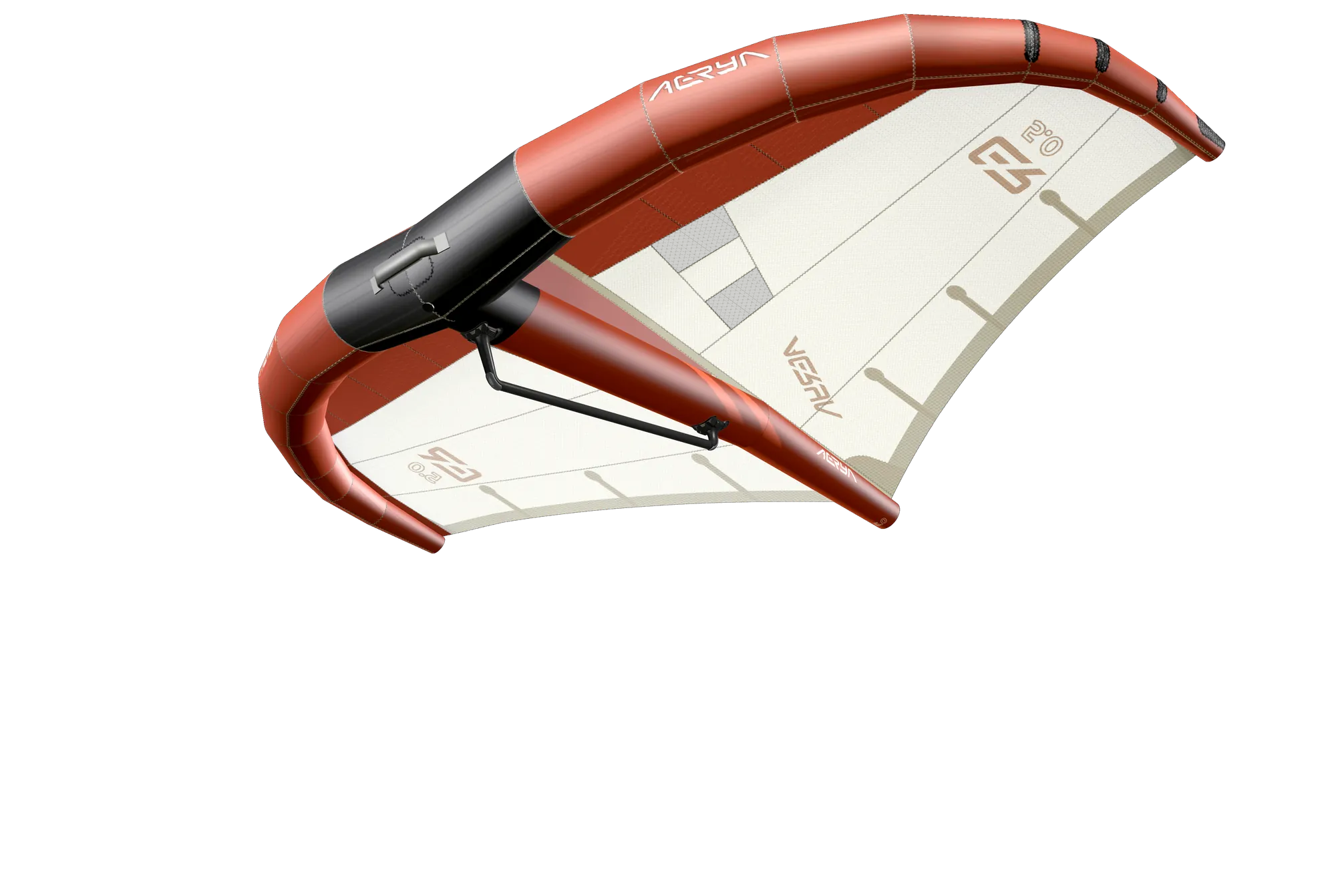 Aeryn X1 Coral Red right angle