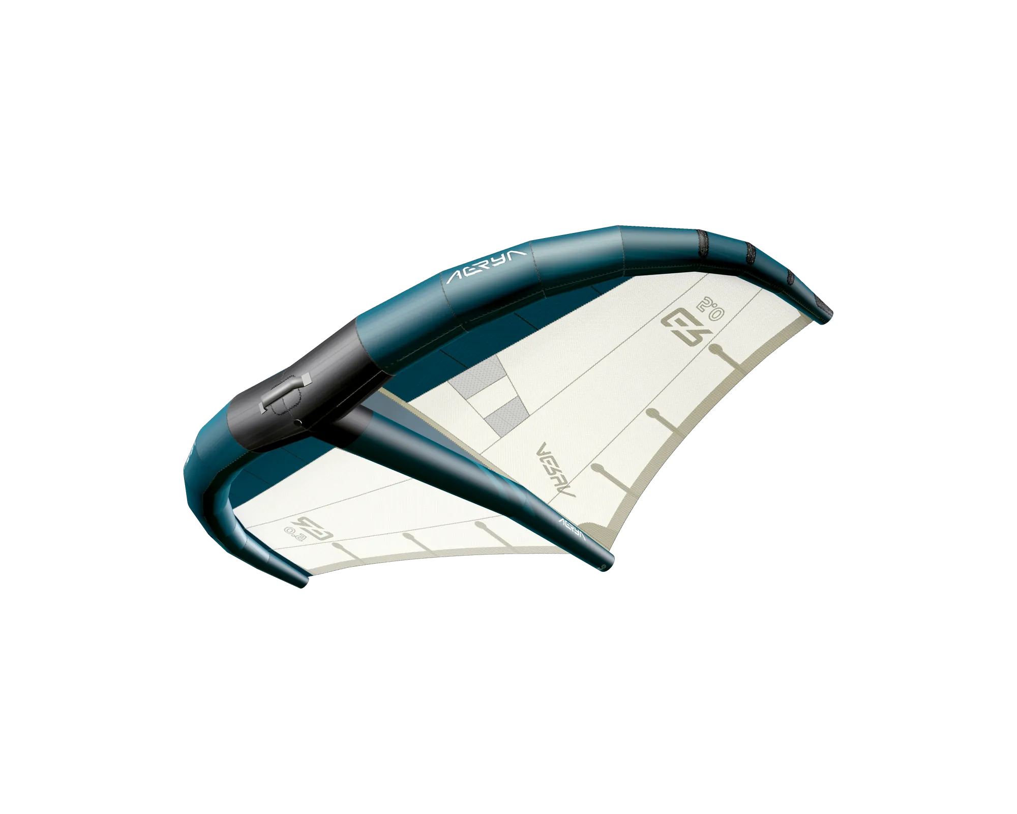 Aeryn X1 Ocean Blue right angle tilted