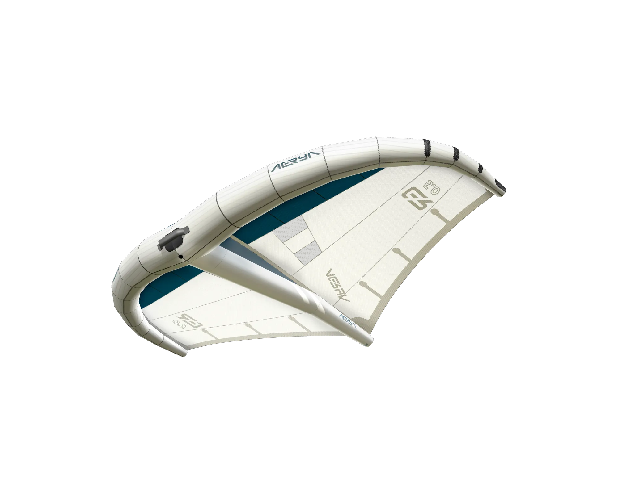 Aeryn X1 Dyneema Ocean Blue right angle tilted